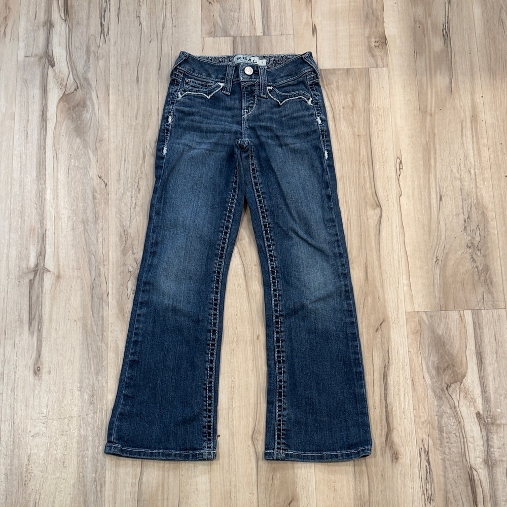 Ariat Girl’s Dark Blue Bootcut Jeans